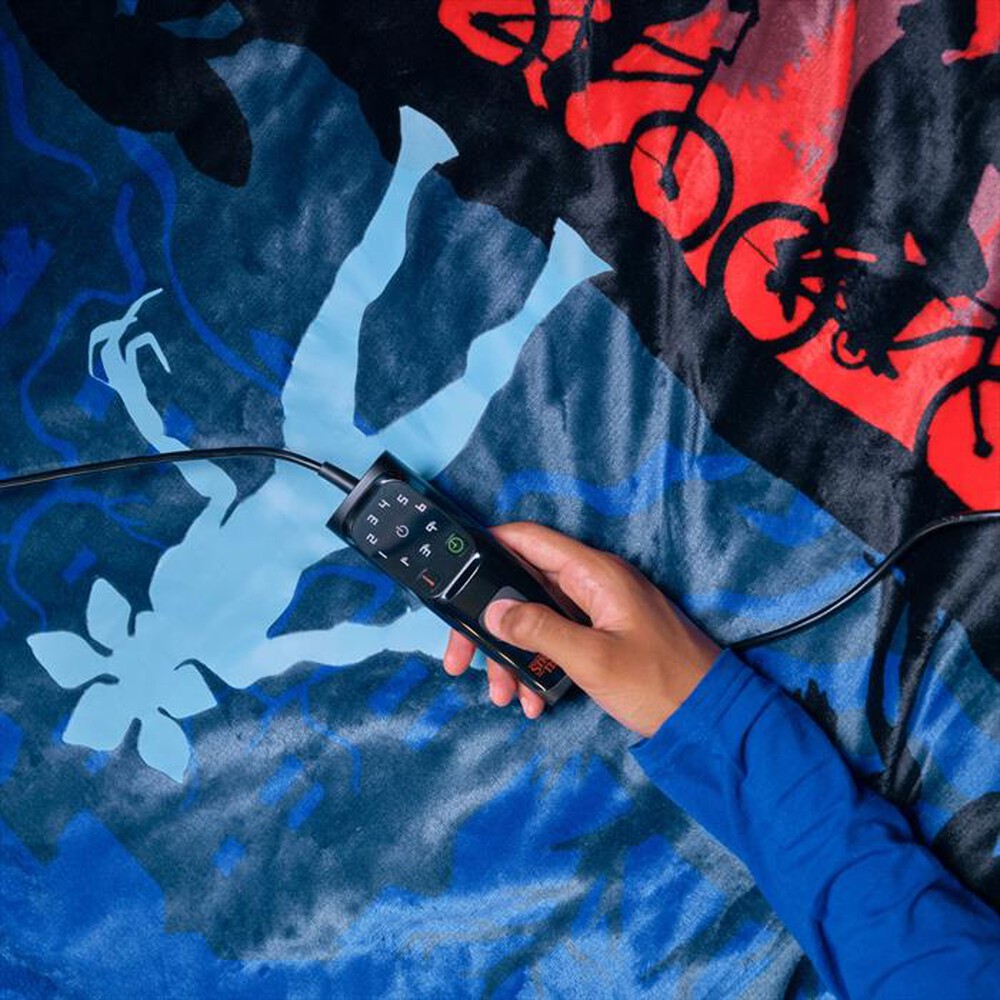 Immagine del prodotto IMETEC - CALDOPLAID STRANGER THINGS 160X120 CM-Rosso e Blu