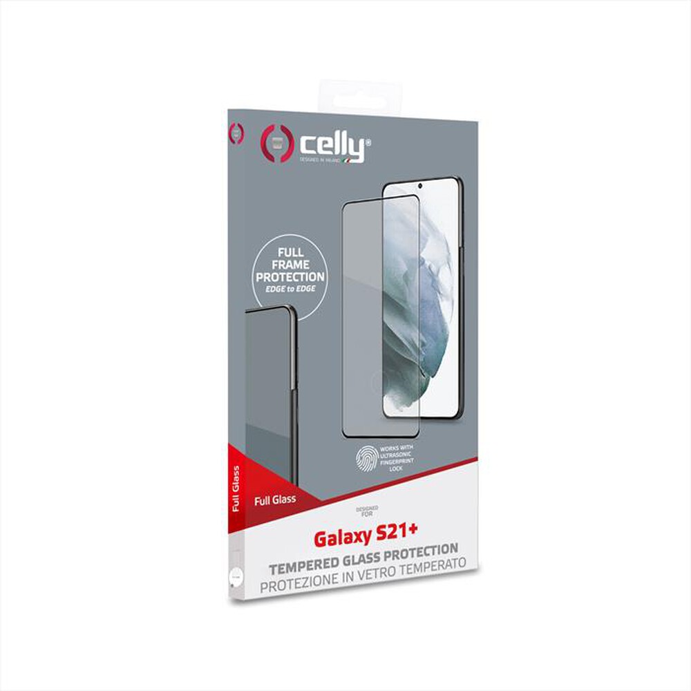 "CELLY - FULLGLASS995BK - VETRO PROTETTIVO GALAXY S21+ 5G-TRASPARENTE/VETRO TEMPERATO"
