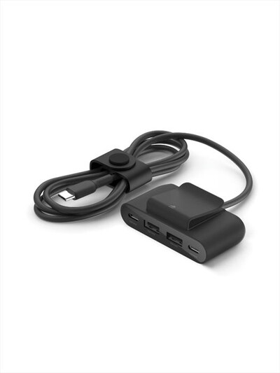 BELKIN - 4-PORT USB POWER EXTENDER 2M-NERO