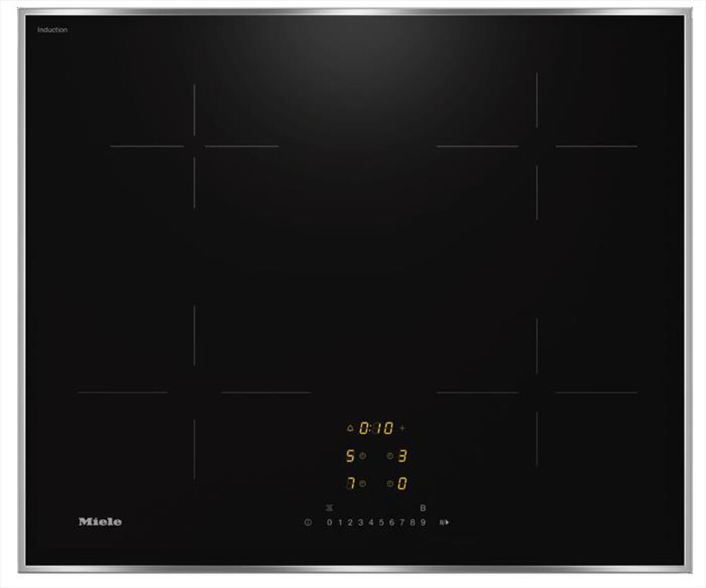 "MIELE - Piano cottura elettrico KM 7221 FR 62,6 cm-Nero"