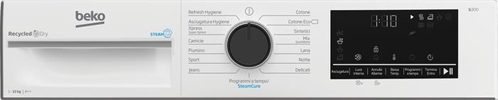 "BEKO - Asciugatrice BT3122IS 12 Kg Classe A++-Bianco"