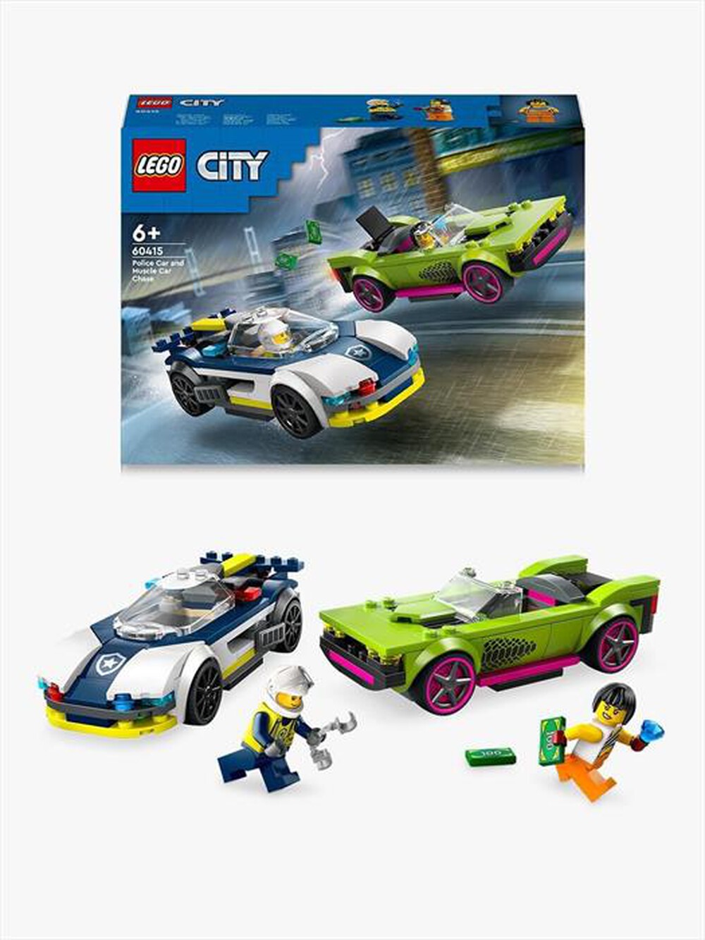 Immagine del prodotto LEGO - CITY POLICE Inseguimento macchina da corsa 60415