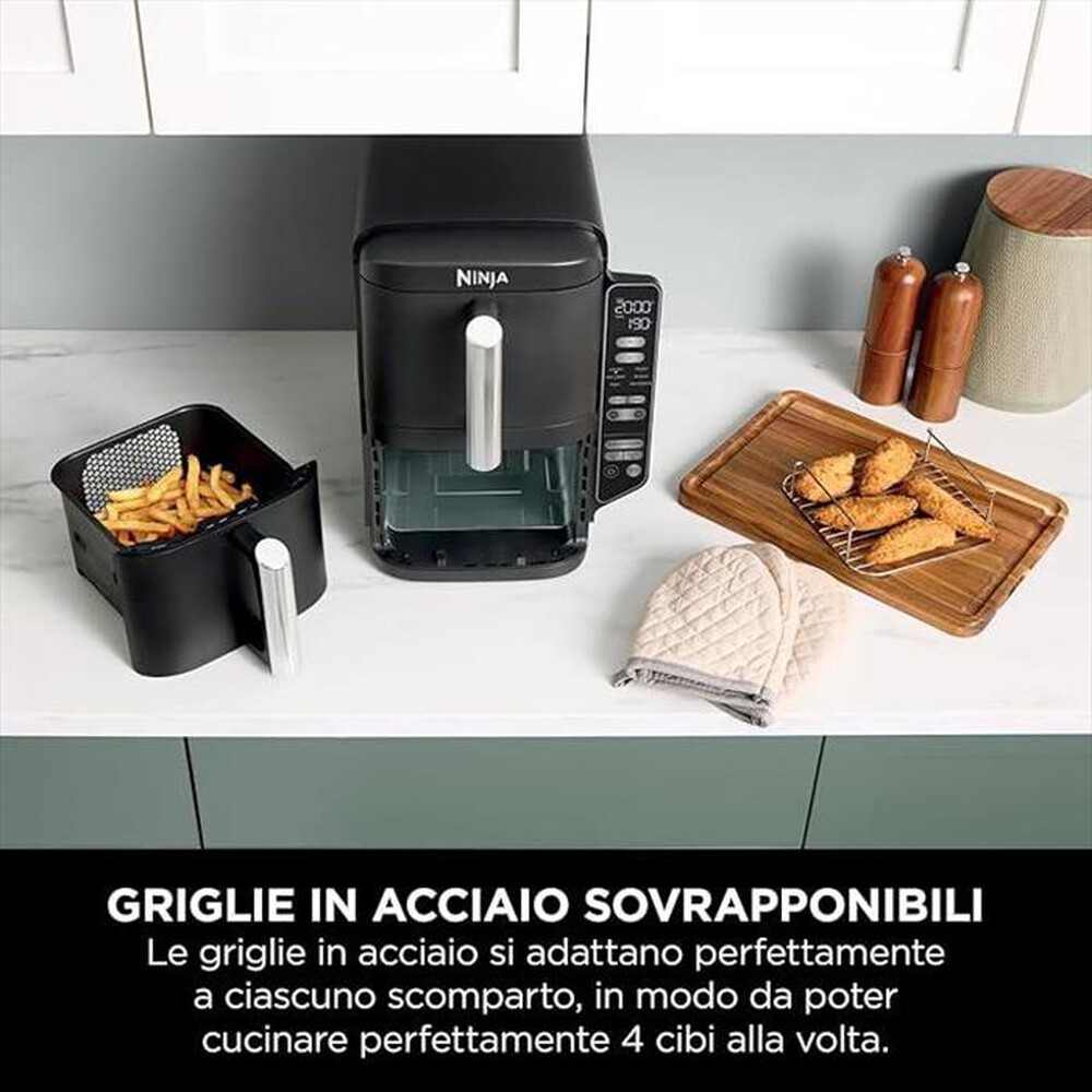 "NINJA - FRIGGITRICE AD ARIA 7,6 LT SL300EU-Nero"