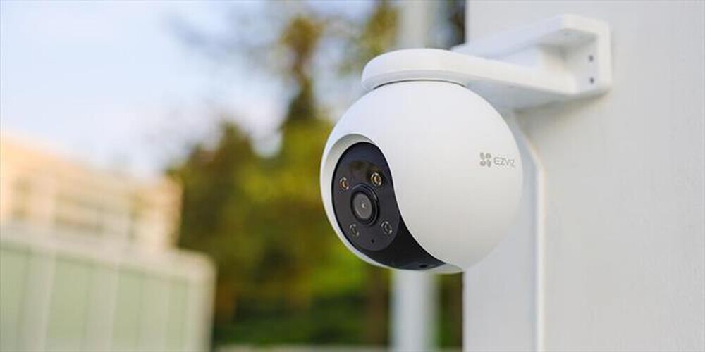 "EZVIZ - Telecamera WiFi per esterni H8 PRO 5MP-Bianco"