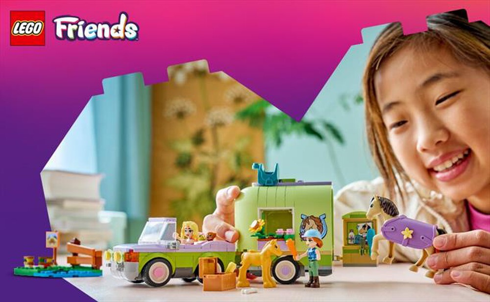 Immagine del prodotto LEGO - FRIENDS Rimorchio per cavallo e puledro - 42695