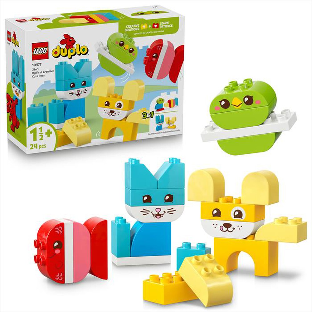 Immagine del prodotto LEGO - DUPLO Animali domestici creativi 3 in 1 - 10477