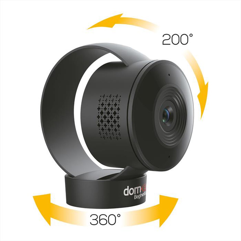 "BEGHELLI - VIDEOCAMERA RING DA INTERNO-Nero"