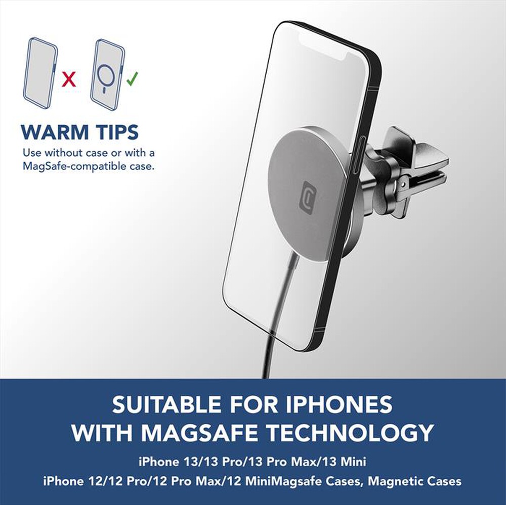 Immagine del prodotto CELLULARLINE - MAGSFHOLDERWIRK-Nero