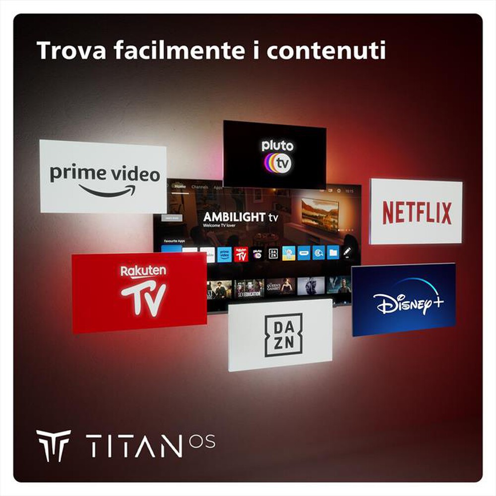 Immagine del prodotto PHILIPS - Smart TV MINI LED UHD 4K 65" 65PML9019/12-Black