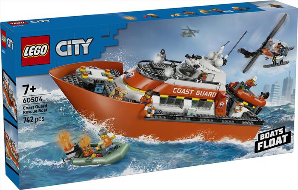 Immagine del prodotto LEGO - CITY Motoscafo di soccorso ed elicottero - 60504