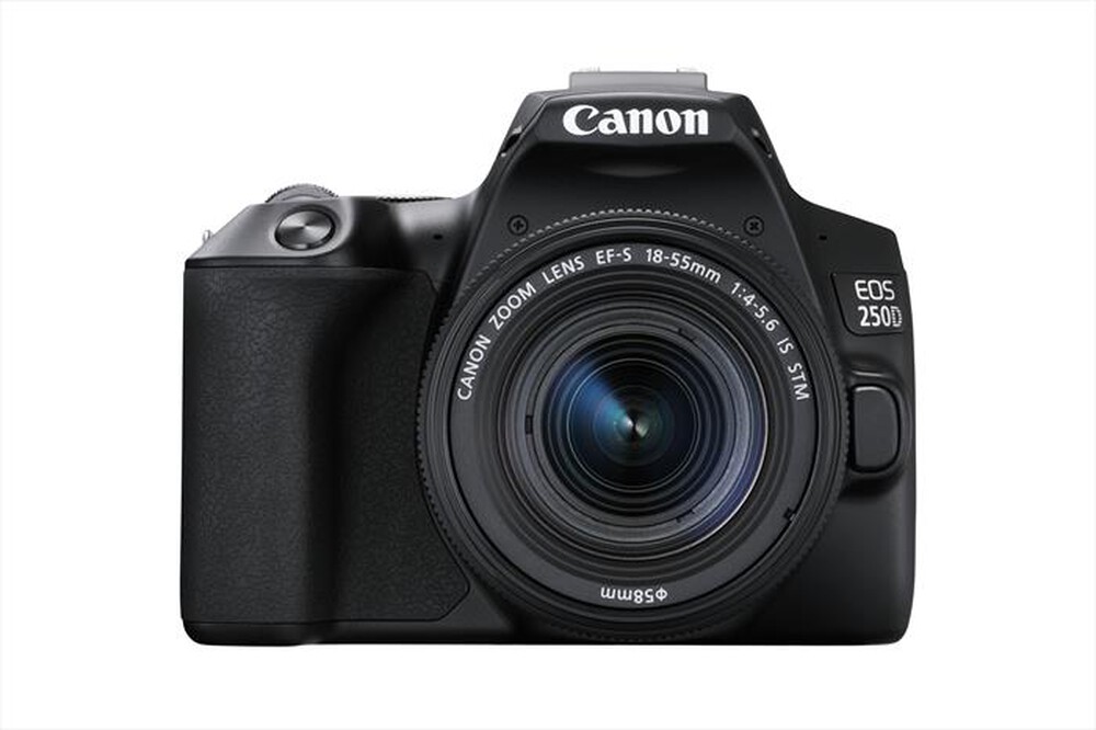 "CANON - FOTOCAMERA REFLEX EOS 250D + EF-S 18-55 IS STM-Black"
