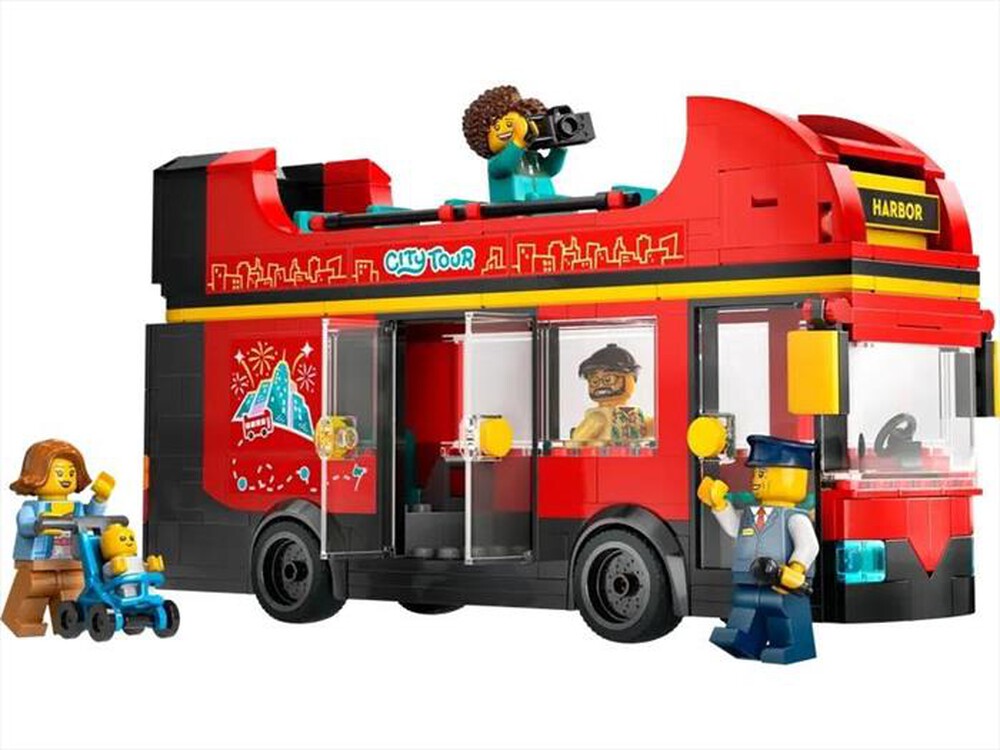 Immagine del prodotto LEGO - AUTOBUS TURISTICO ROSSO A 2 PIANI - 60407-Multicolore