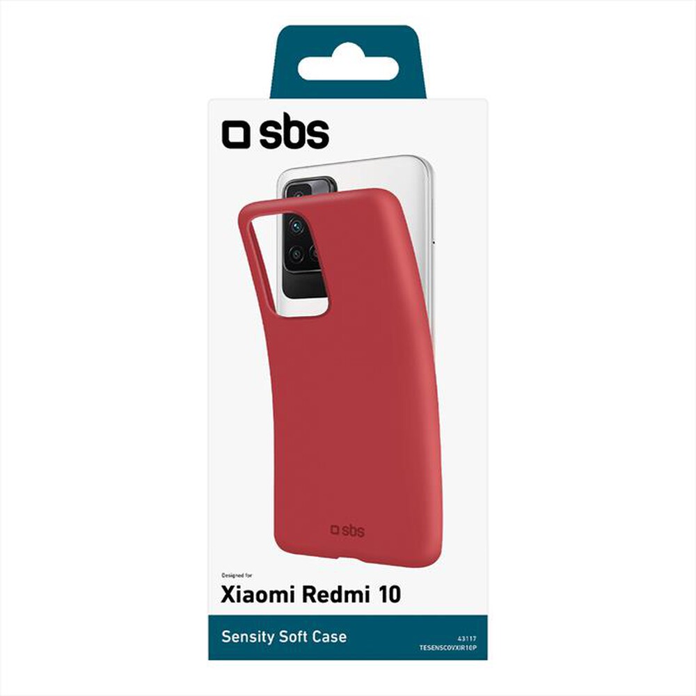 "SBS - TESENSCOVXIR10P-Rosso ciliegia"