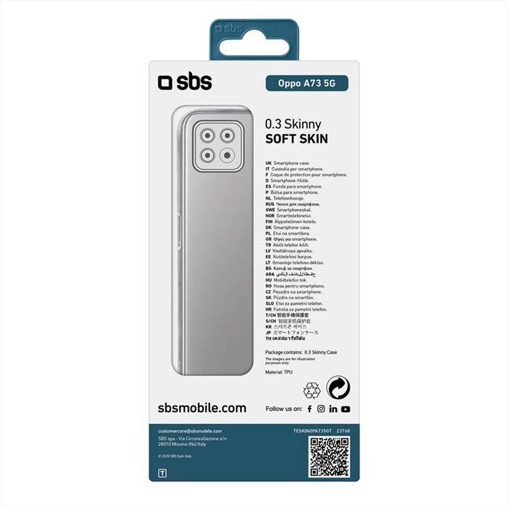 Immagine del prodotto SBS - TESKINOPA735GT-Trasparente