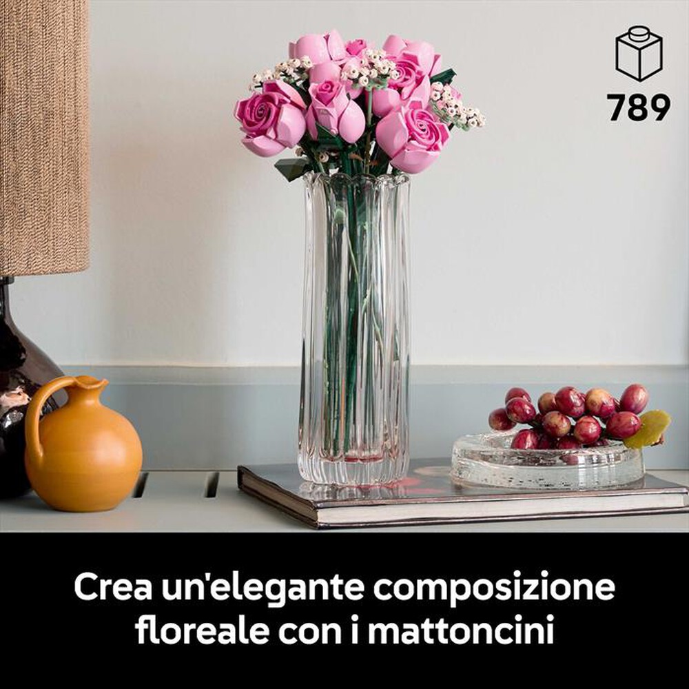 Immagine del prodotto LEGO - BOTANICALS Bouquet di rose rosa 10374