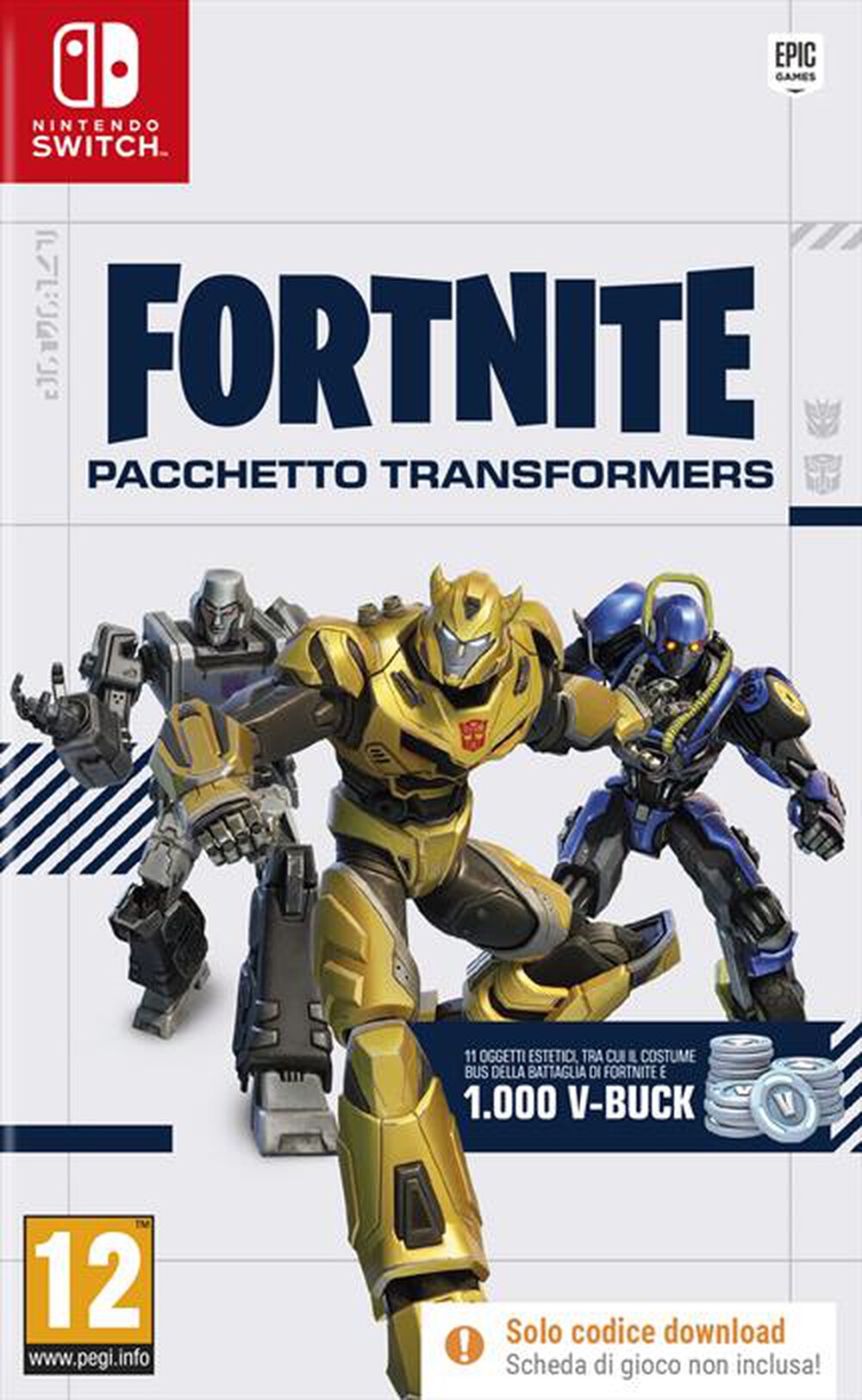 "EPIC GAMES - Fortnite Transformers Pack NSW"