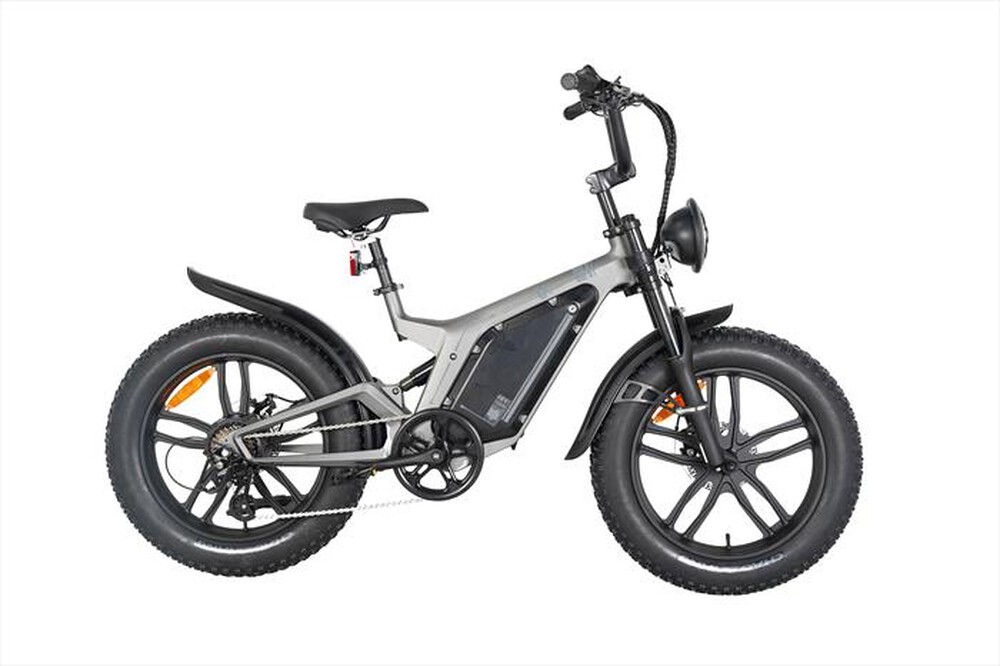 Immagine del prodotto SMARTWAY - FAT BIKE 20" K1 TELAIO IN ALLUMINIO MOTORE 48V-Inox/Nero