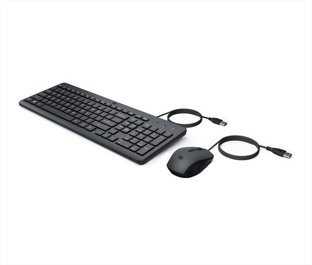 Immagine del prodotto HP - 150 TASTIERA E MOUSE CON CAVO-Nera