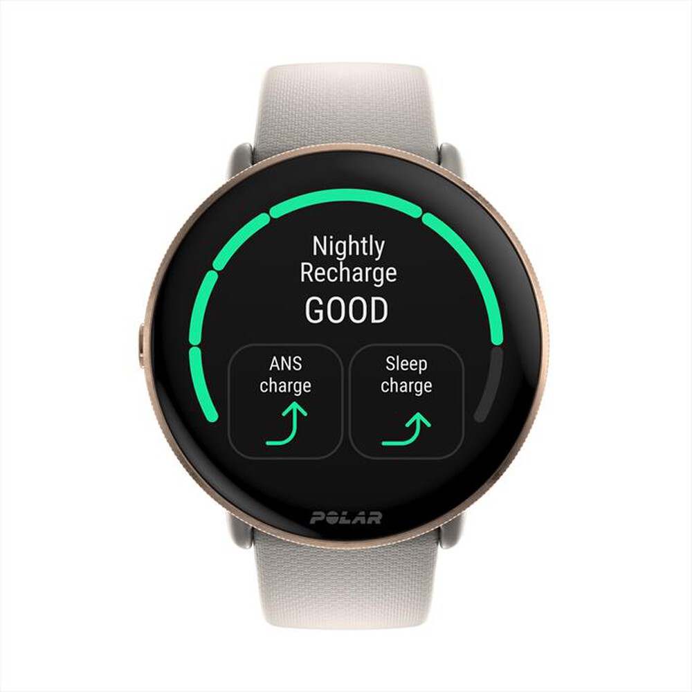 "POLAR - Ignite 3 Fitness & Wellness Watch Greige Sand S-L"