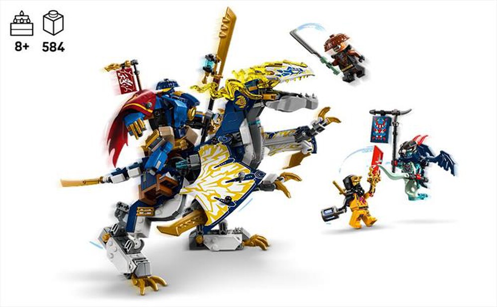 "LEGO - NINJAGO Mech cavalca-drago di Rogue - 71843"
