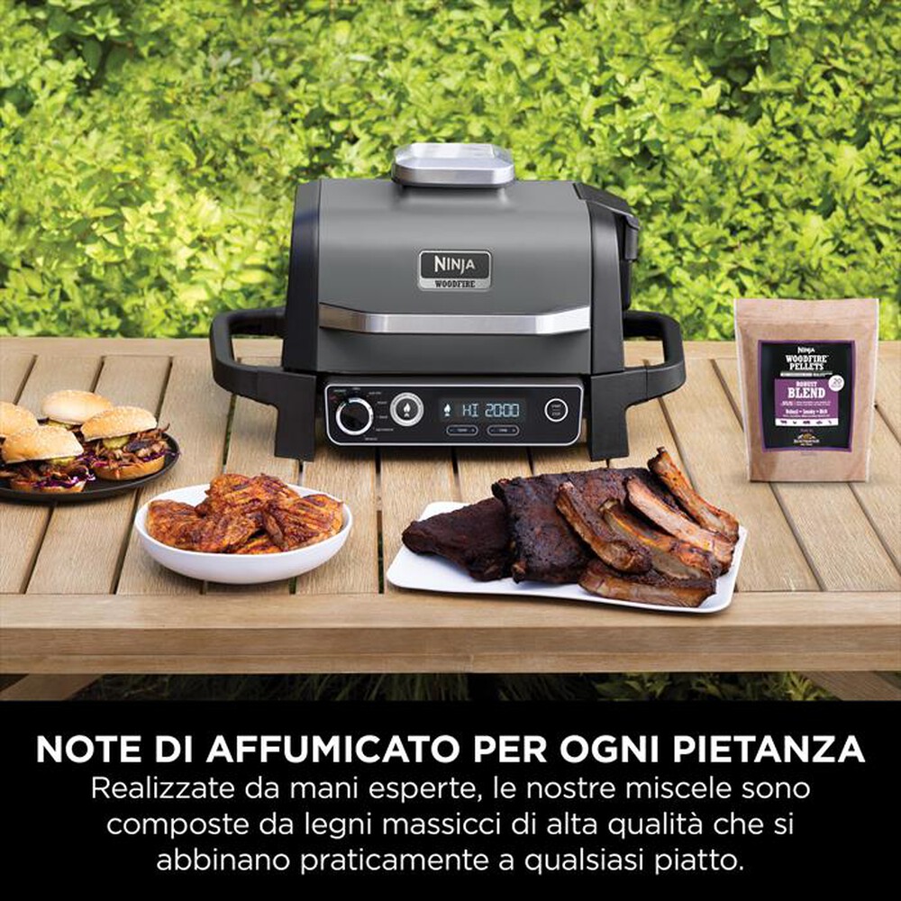 "NINJA - Pellet Woodfire miscela multiuso 900 gr-LEGNO"