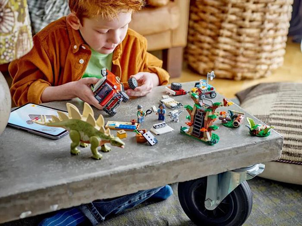 "LEGO - Missione dinosauro: scoperta stegosauro - 76965-Multicolore"