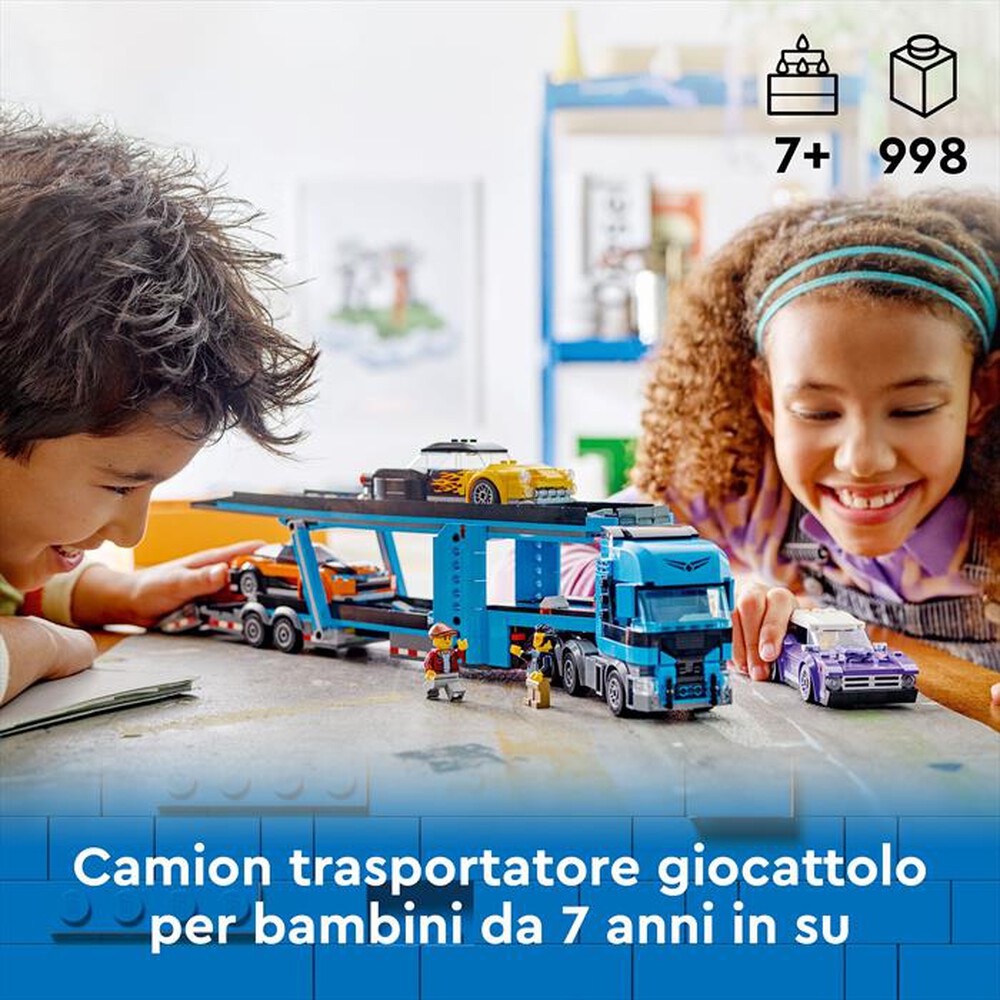 Immagine del prodotto LEGO - CITY Camion trasportatore con auto sportive 60408