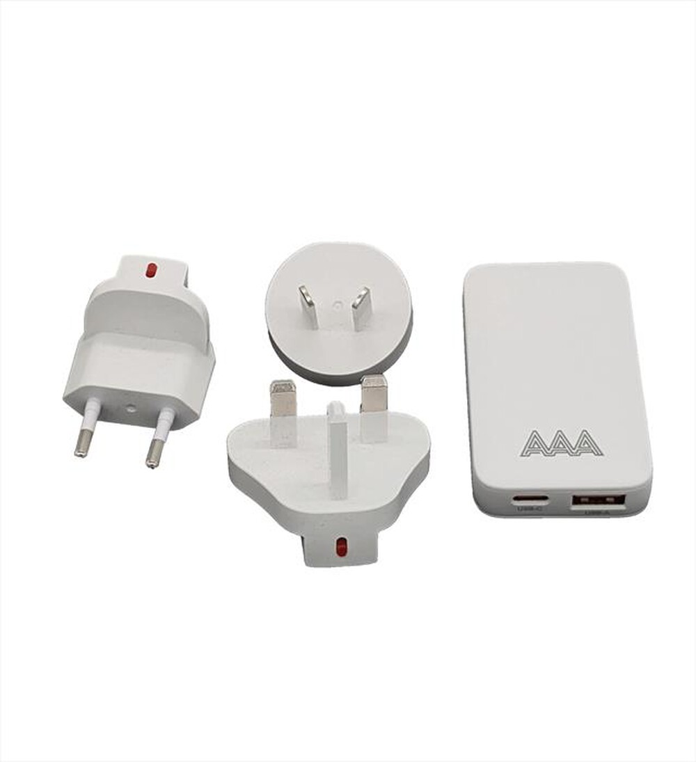 Immagine del prodotto AAAMAZE - CARICATORE DA MURO AAAMAZE 45W USB - TYPE-C-Bianco