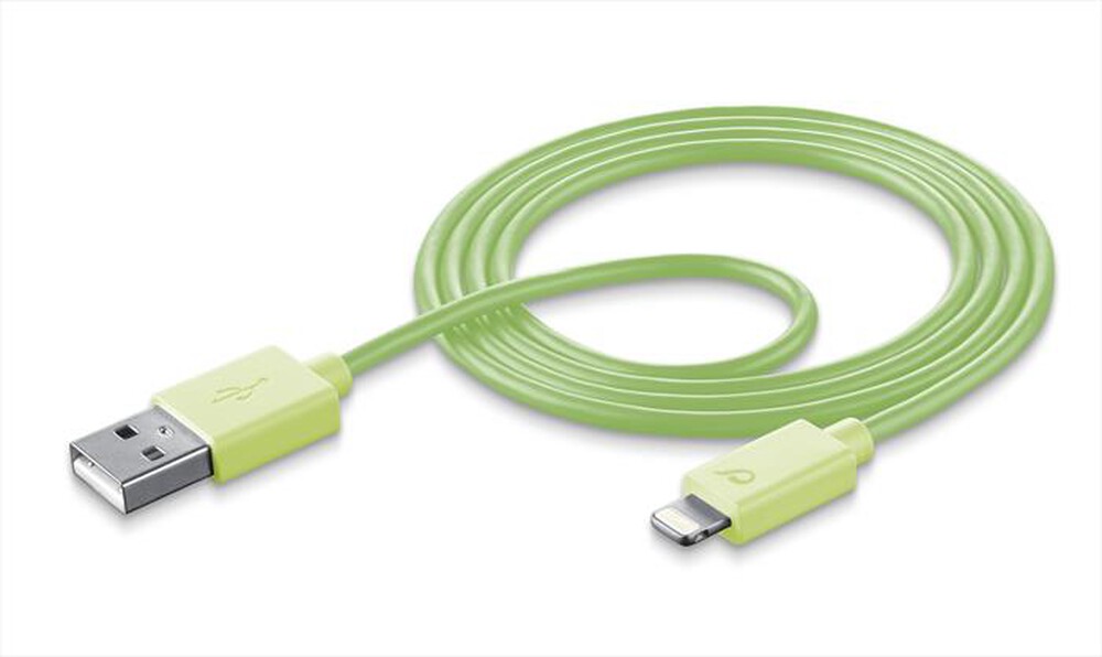 "CELLULARLINE - USB Data Cable - Micro USB-Verde"