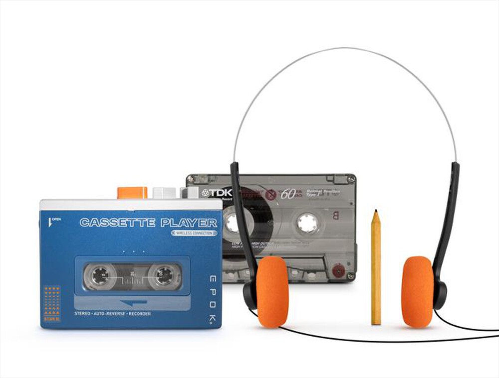 Immagine del prodotto BIG BEN - BTTAPEBL- SPEAKER BT "WALKMAN" CON MUSICASSETTA RE-Multicolore