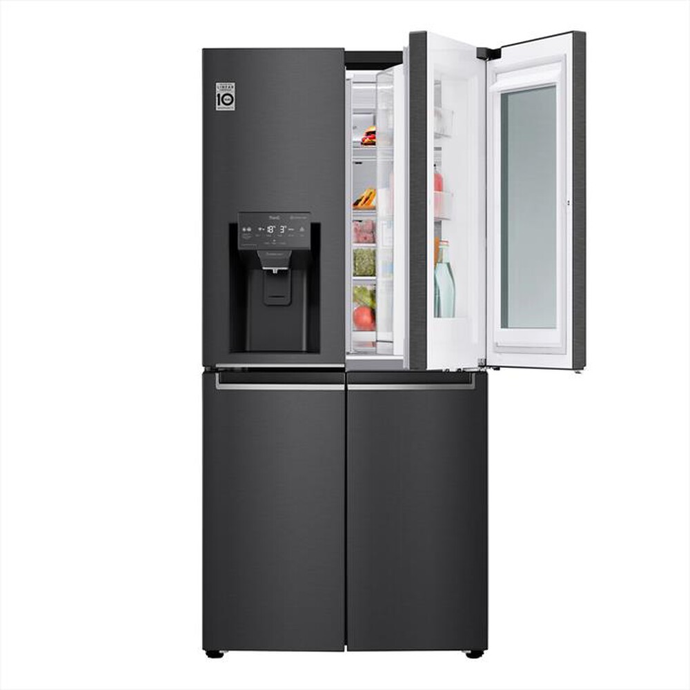"LG - Frigorifero 4 Porte INSTAVIEW GMX844MC6F Classe F-Nero"