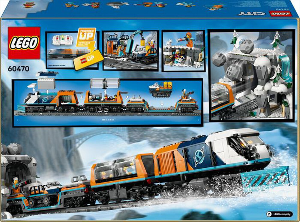 "LEGO - TRENO ESPRESSO ARTICO DEGLI ESPLORATORI-,"