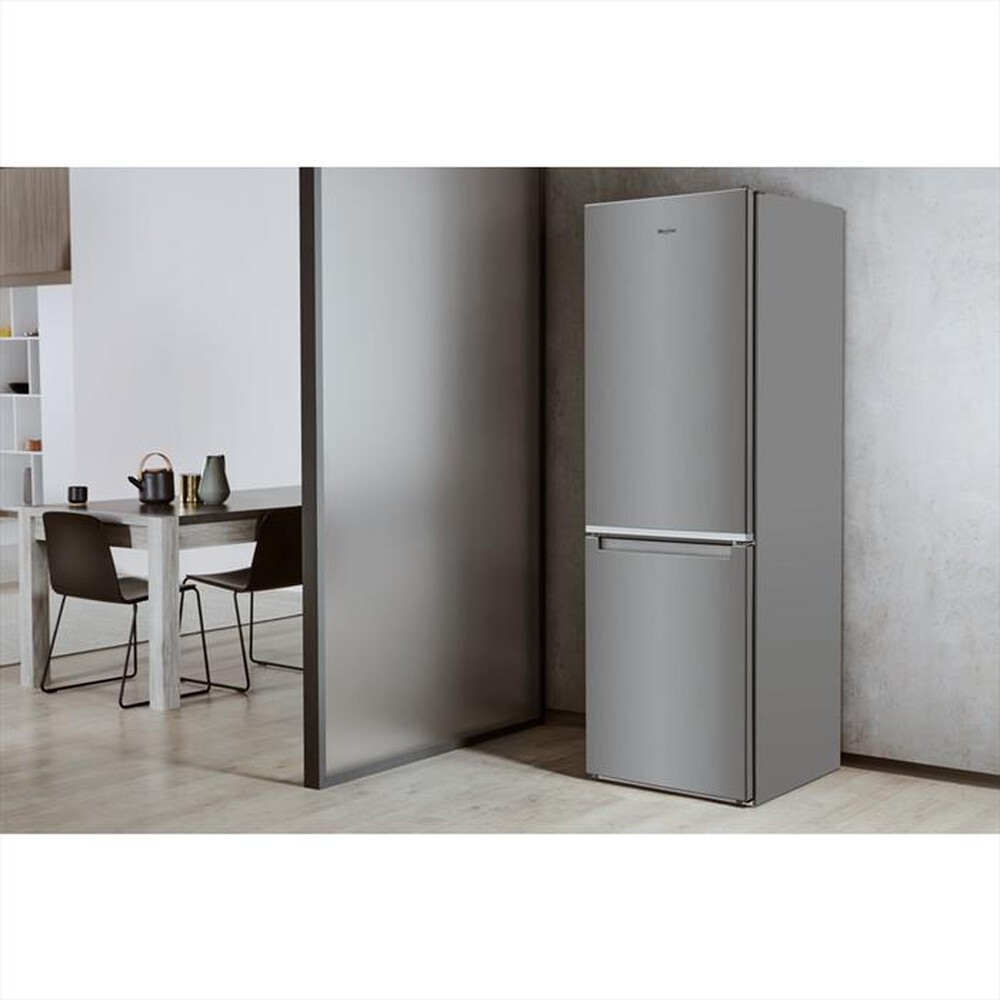 "WHIRLPOOL - Frigorifero combinato W5 821E OX 2 Classe E"