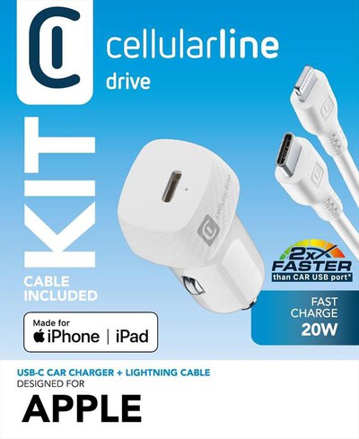 CELLULARLINE - CBRIPHKITC2LMFI20W-Bianco