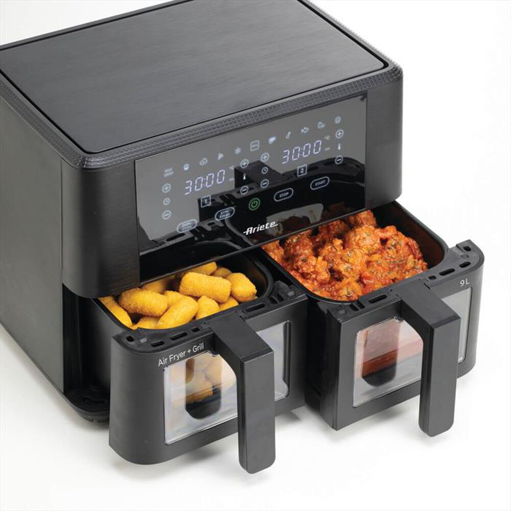 Immagine del prodotto ARIETE - Friggitrice ad aria doppia 4631 9L 2400W-Nero