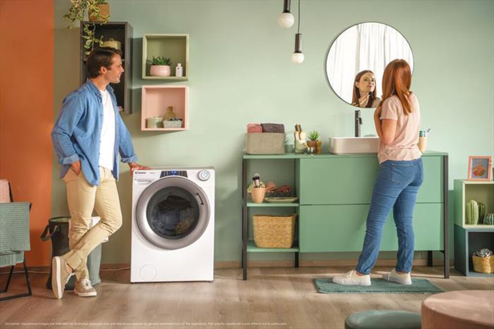 "CANDY - Lavatrice RP6106BWMR8S 10 Kg Classe A-Bianco"
