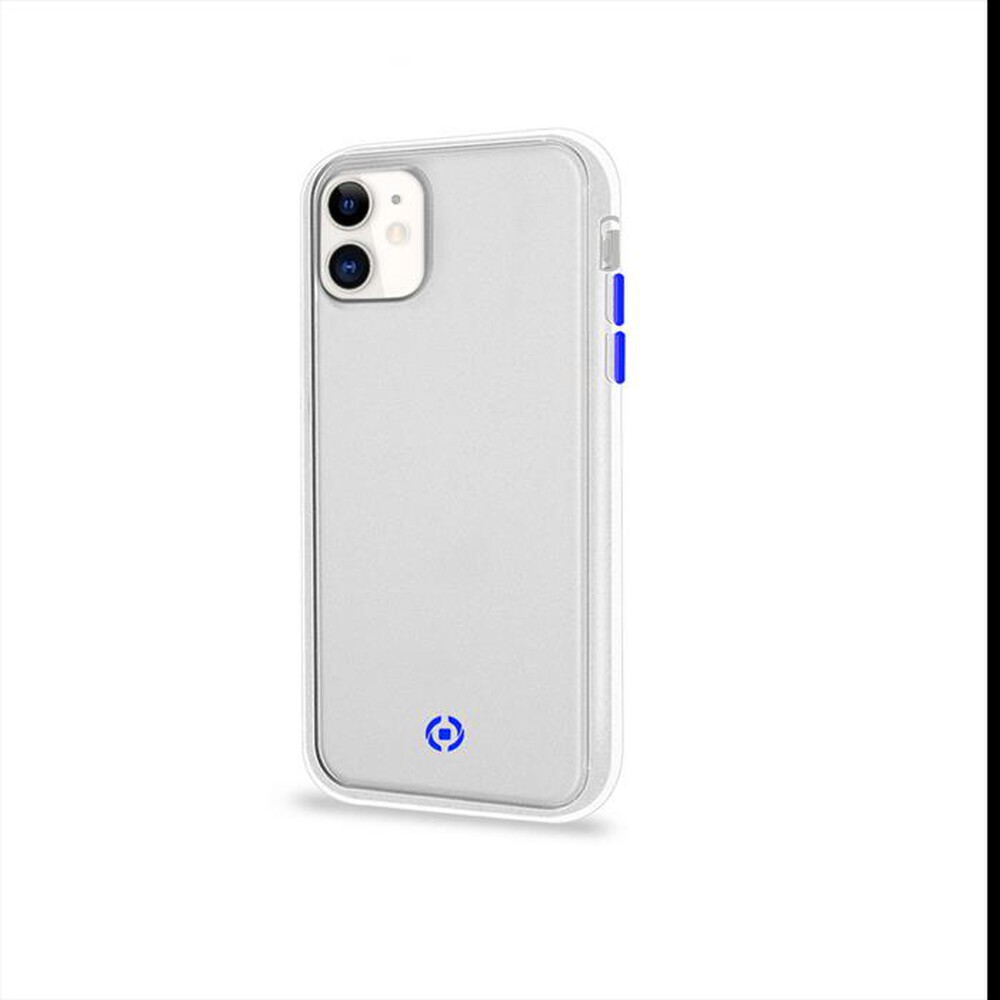 "CELLY - GLACIER1001WH-GLACIER  IPHONE 11-Bianco/TPU+Policarbonato"