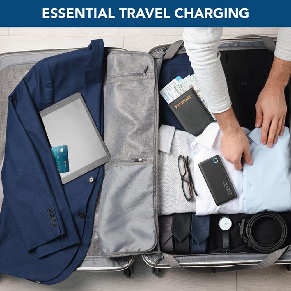 Immagine del prodotto CELLULARLINE - Power bank ESSENCE TURBO 20000-Nero