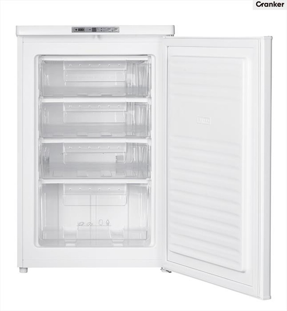 "CRANKER - Congelatore verticale CRCV125 Classe E 91 lt-BIANCO"