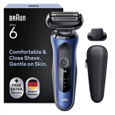 BRAUN - Rasoio SERIES 6 61-B1200S-BLU