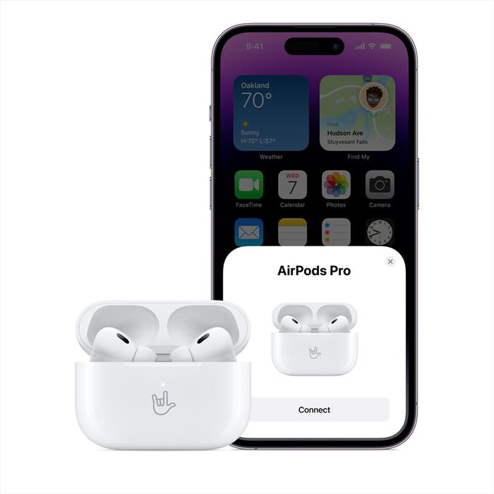 "APPLE - AIRPODS PRO (SECONDA GENERAZIONE)-Bianco"