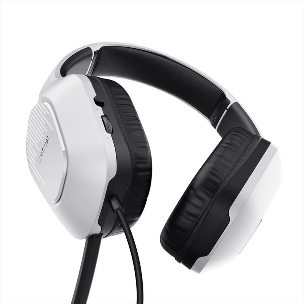 "TRUST - Cuffia gaming GXT415PS ZIROX HEADSET PS5-White/Black"