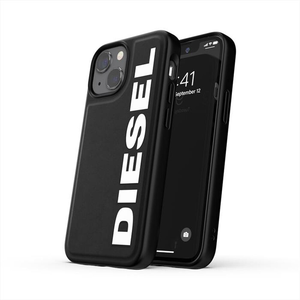 "DIESEL - 47155_DSL DIESEL COVER IPHONE 13 PRO MAX - Nero"