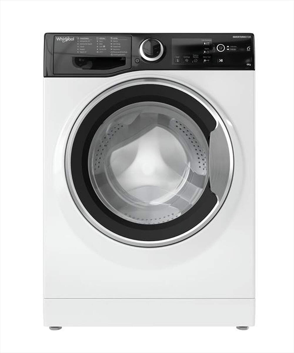 "WHIRLPOOL - Lavatrice WSB 624 S IT 6 Kg Classe C-Nero, Bianco"