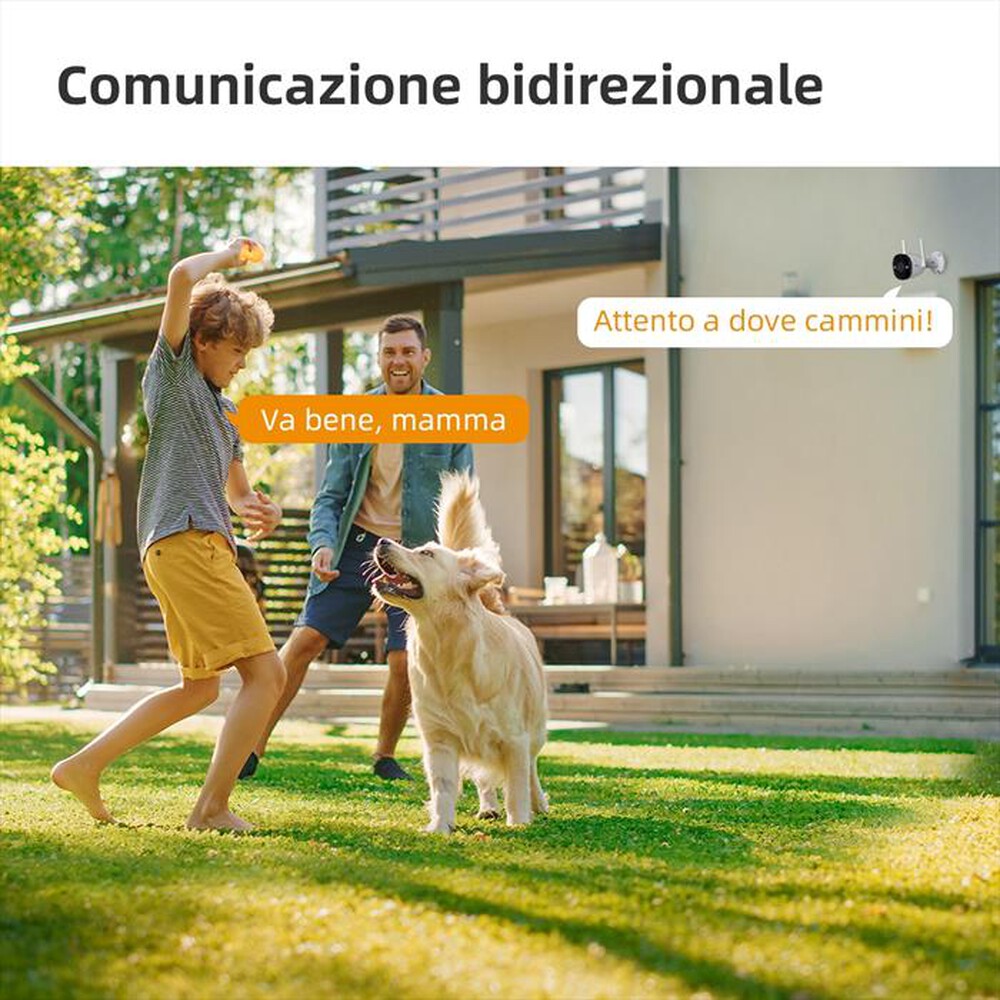 "IMOU - BULLET 2S TELECAMERA DA ESTERNO IP67-BIANCO"