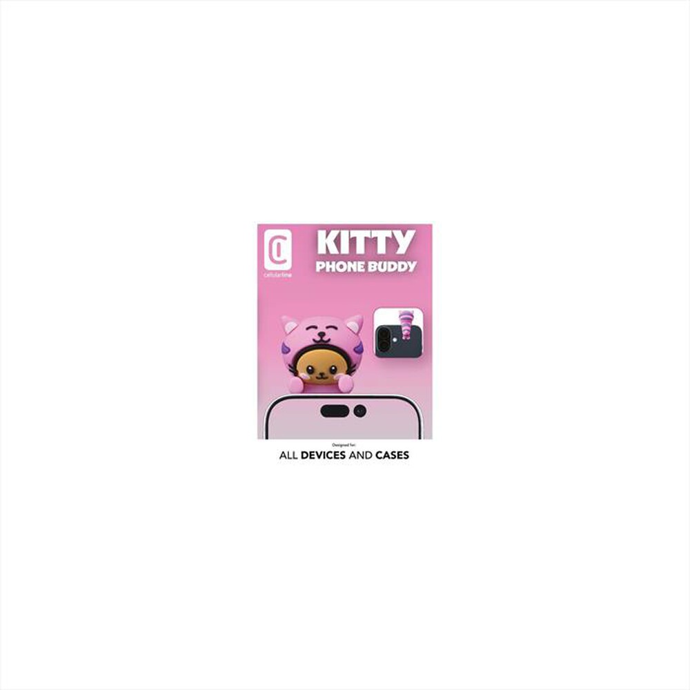 Immagine del prodotto CELLULARLINE - PHONE BUDDY TIGER-Beige, Rosa