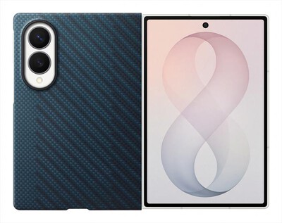 SAMSUNG - Custodia Carbon Magnet Case per Galaxy Z Fold8-Blue