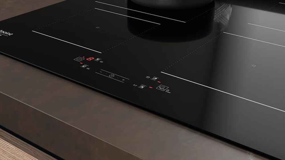 "HOTPOINT ARISTON - Piano cottura induzione HQ 5660S NE 59 cm-Nero"