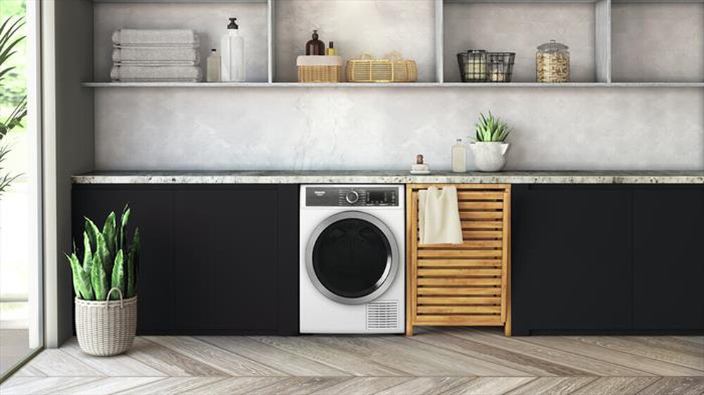 "HOTPOINT ARISTON - Asciugatrice GENTLE POWER H8 D94WB IT 9 Kg A+++-Bianco"