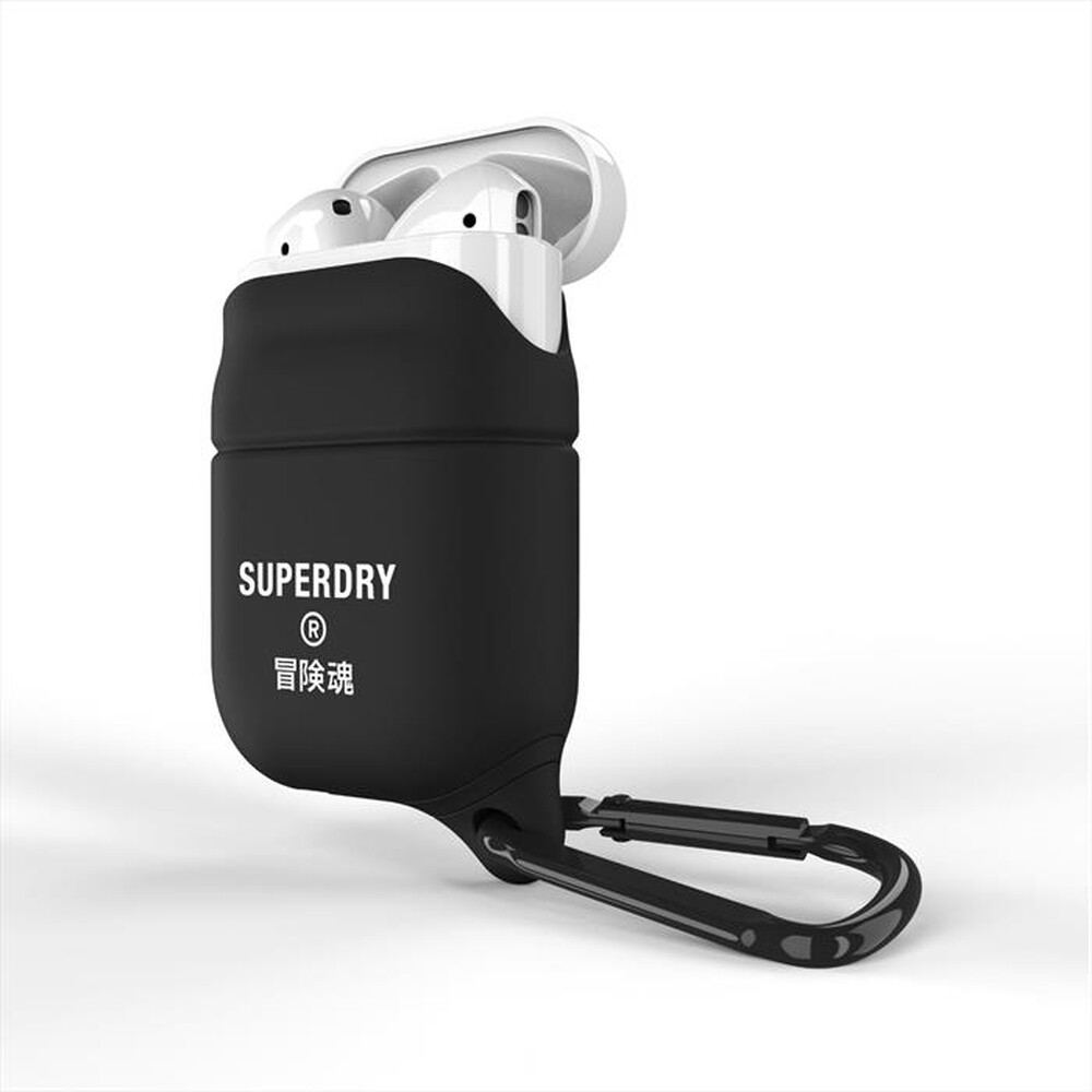 "SUPERDRY - 41692 SUPERDRY CUSTODIA AIRPODS-NERO / SILICONE"